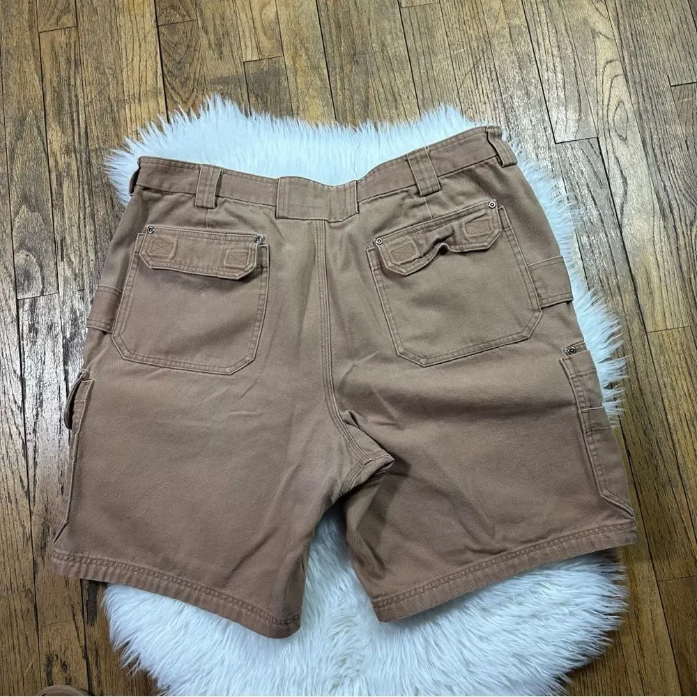 Duluth Trading Co Tan Cargo Shorts
